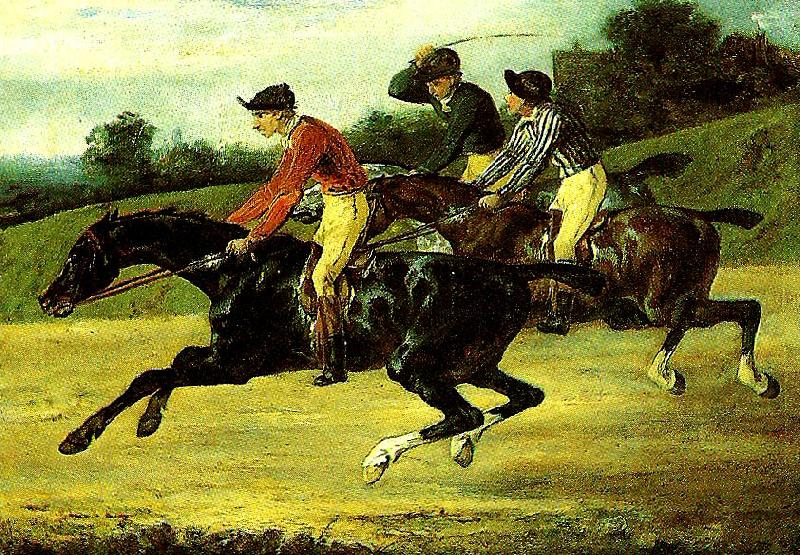 charles emile callande course de chevaux montes